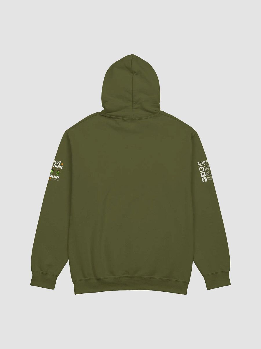 I run on caffeine and spit hoodie light (new size chart) product image (2)
