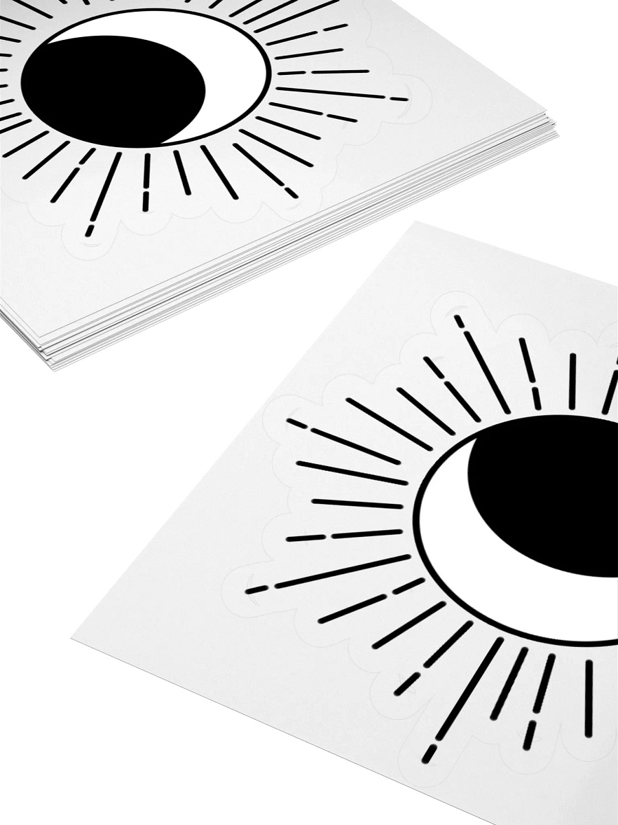 The sun and moon sticker product image (12)