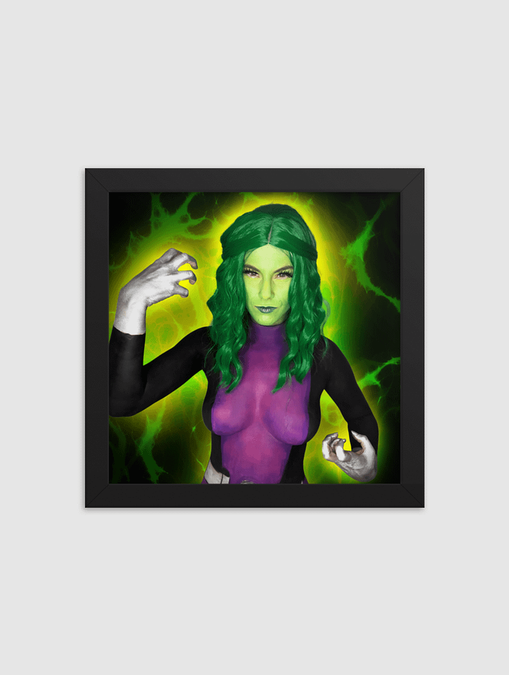 Beast Boy Bodypaint Framed Poster product image (1)