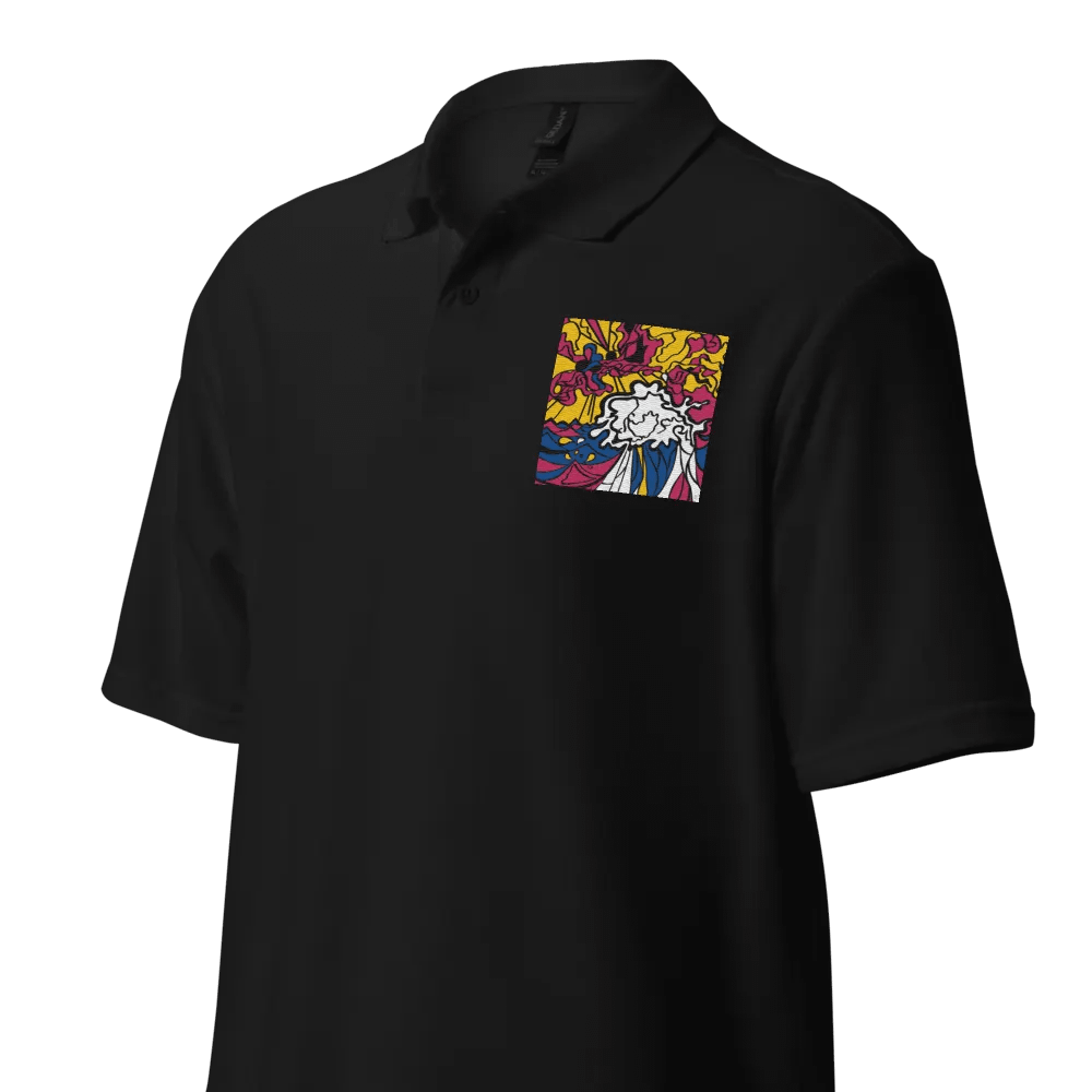 Energize Polo: Abstract Art Inspired Shirt - product image (3)