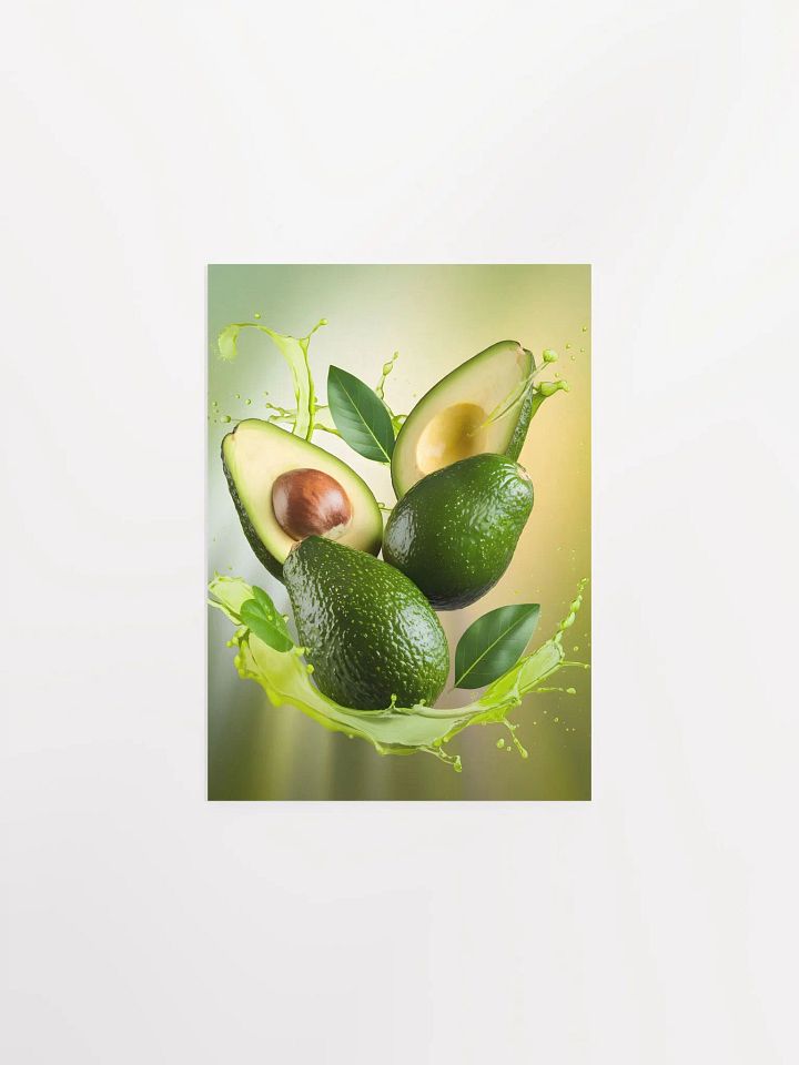 Avocado Fruit Wall Art Poster, Vibrant Kitchen and Cafe Decor, Great Gift for Home Chefs or Food Enthusiasts product image (11)
