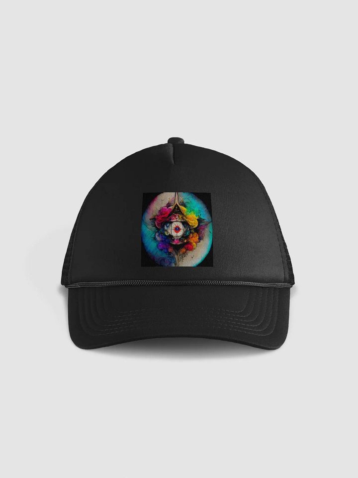 Surreal Eye Foam Trucker Hat product image (1)