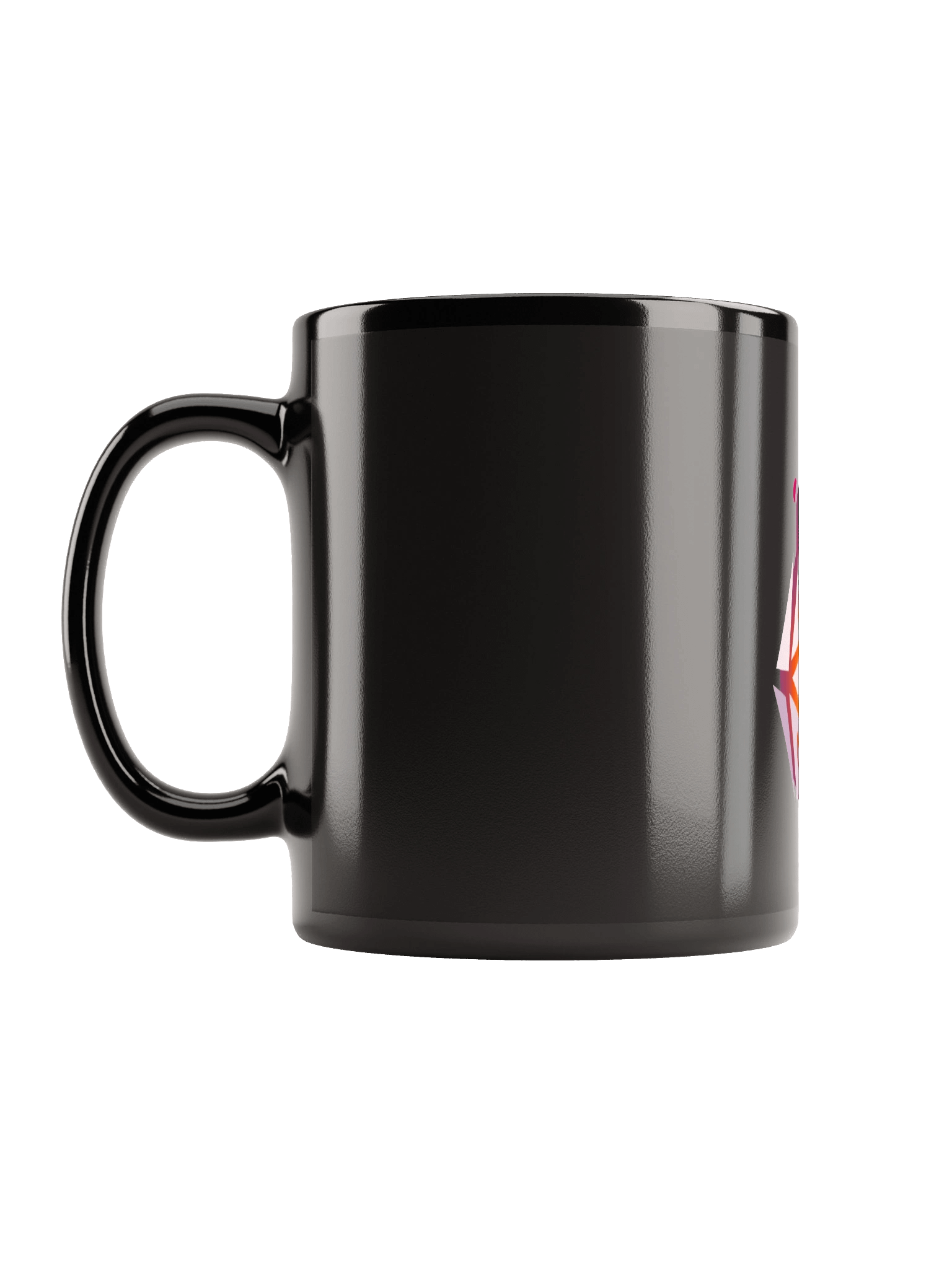 Tasse noir logo DCDD en couleur product image (11)