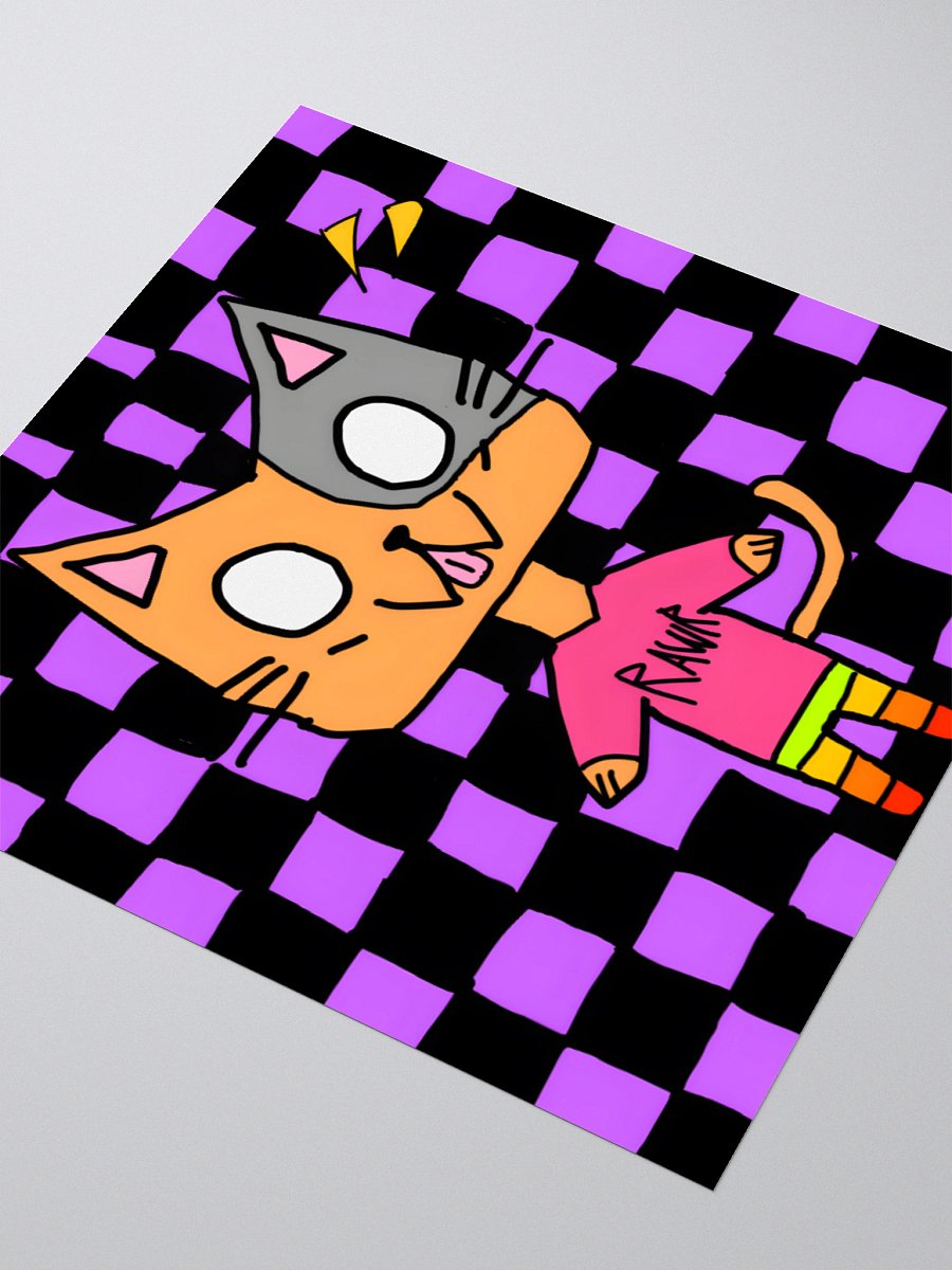 RAWR Cat Sticker product image (7)