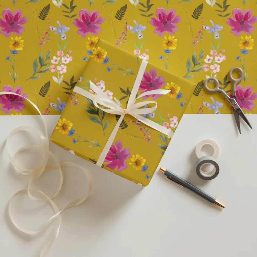 Botanical Bliss Wrapping Paper Set product image (12)