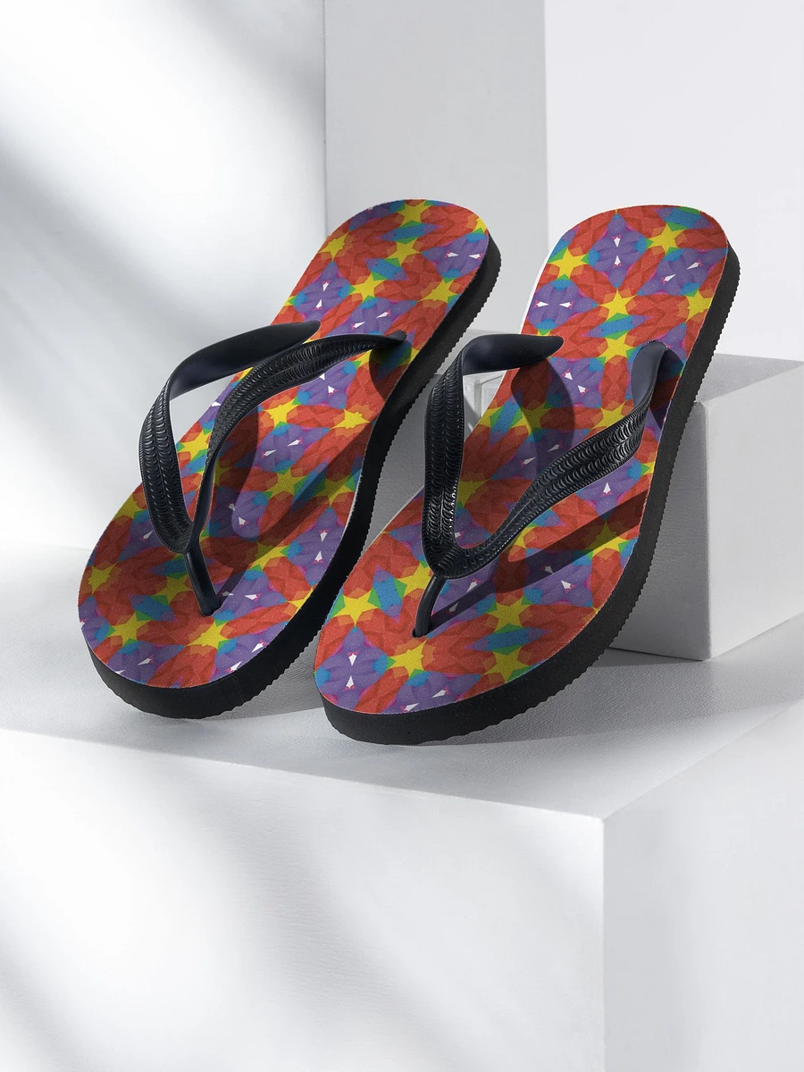 Rainbow Flip-Flops (1) product image (1)