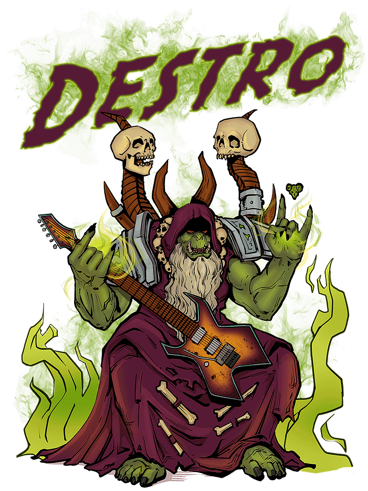 Baby Onesie - Orc Warlock product image (2)