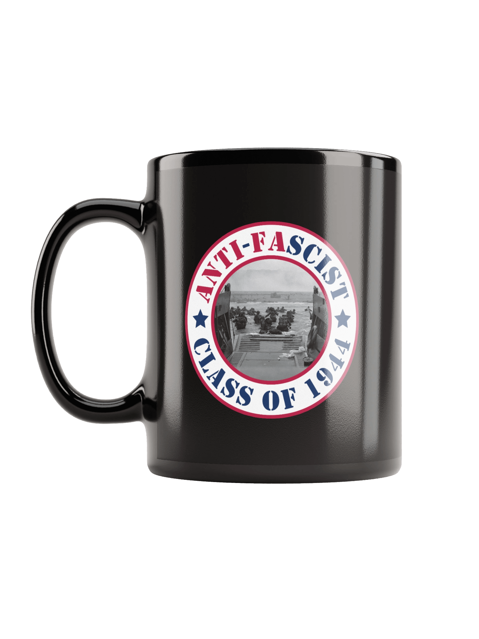 Anti-Fascist - Class of 1944 Black Coffee Mug product image (12)