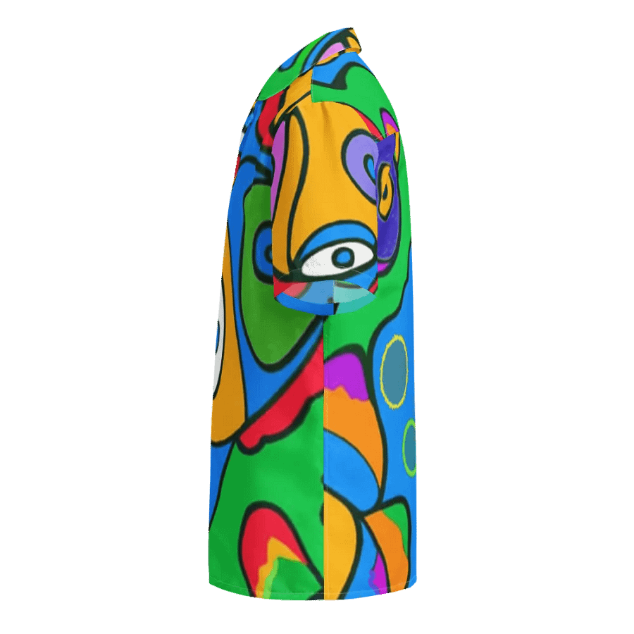 Psychedelic Ocean Waves Hawaiian Shirt product image (7)