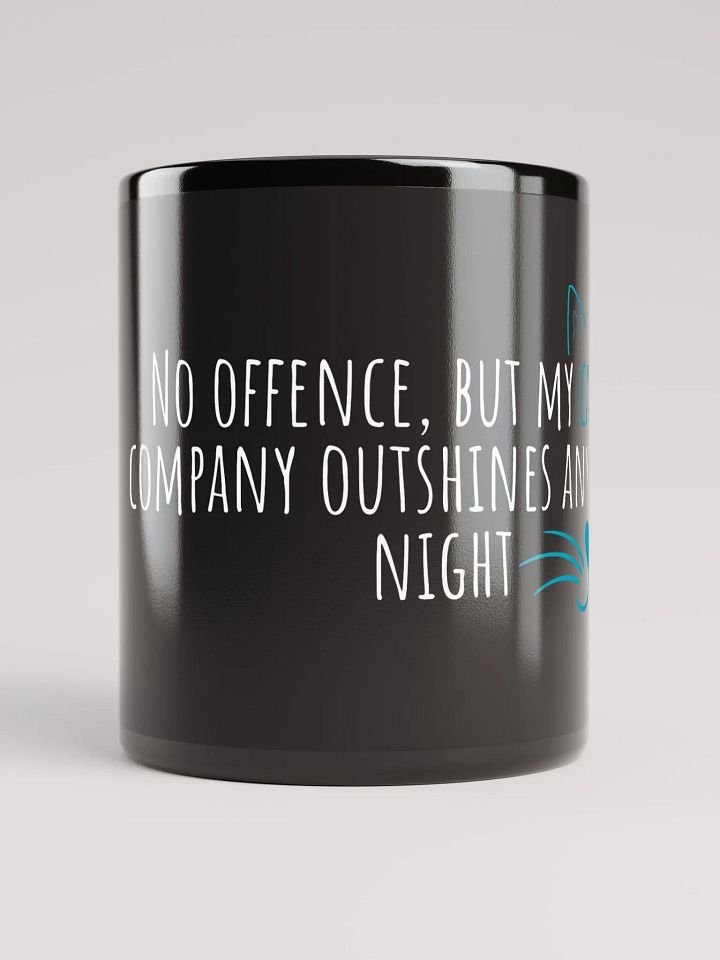 Whisker Wonders Black Glossy Mug product image (1)