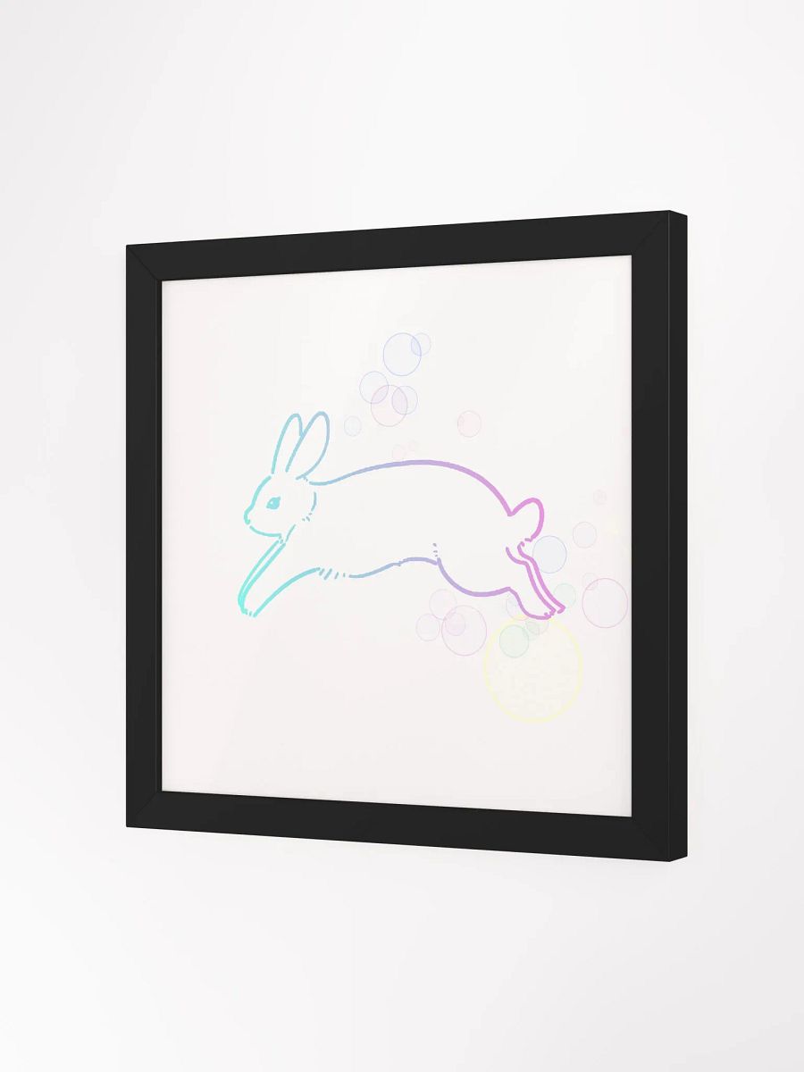 Bubble Bunny Framed Picture product image (2)