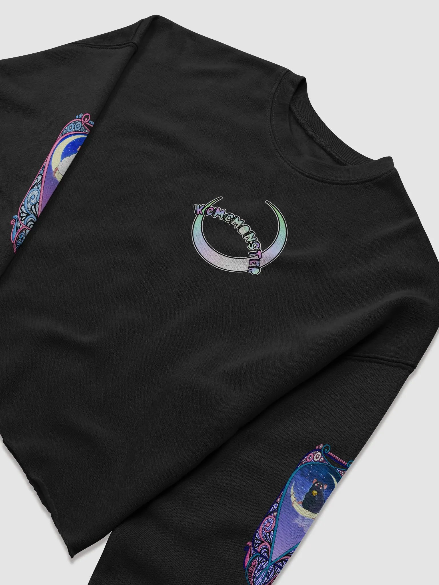 Possum Moon: Bella+Canvas Women's Fleece Crop Sweatshirt product image (3)