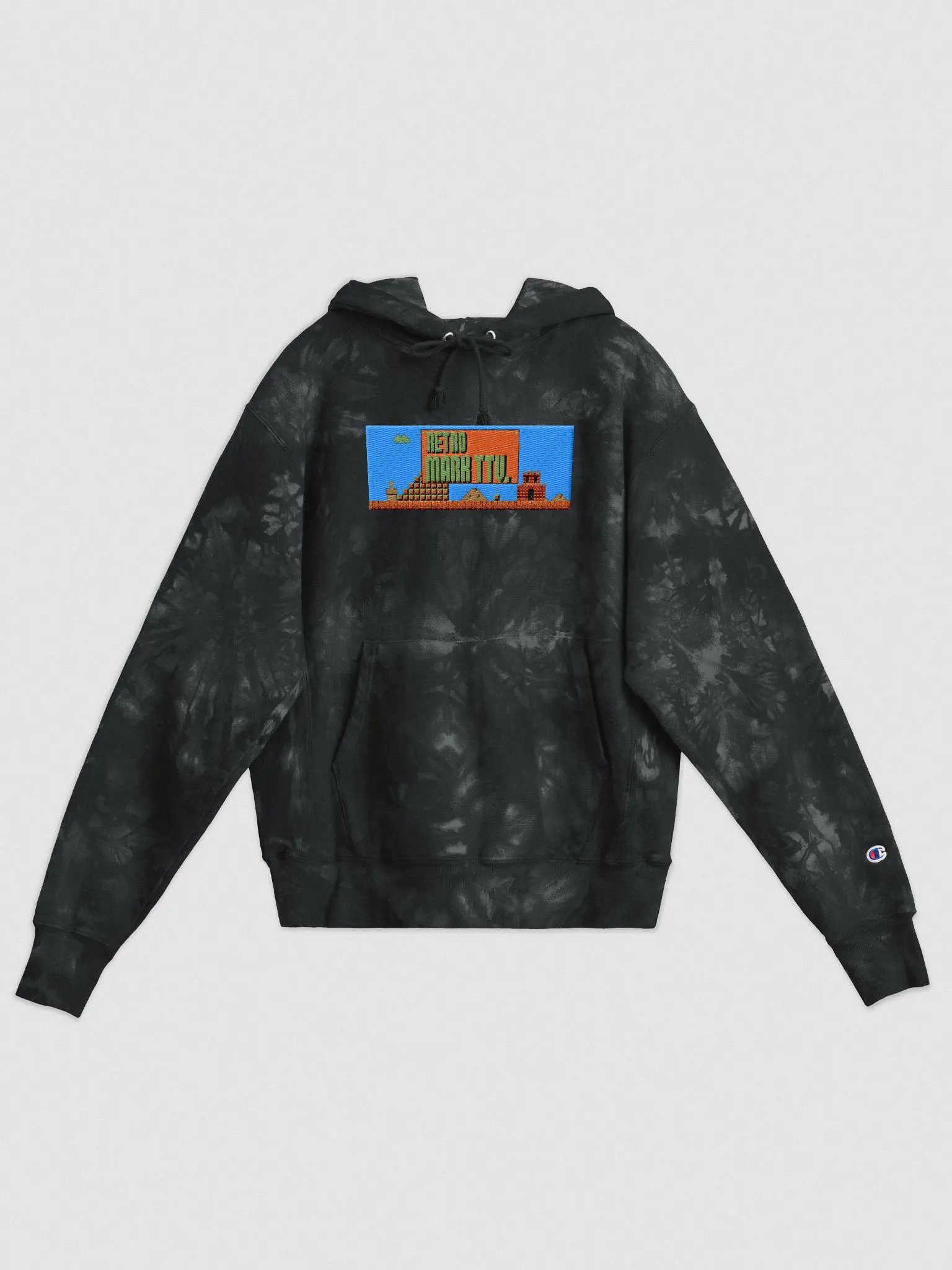 Retro Gamer's Paradise Tie-Dye Hoodie product image (1)