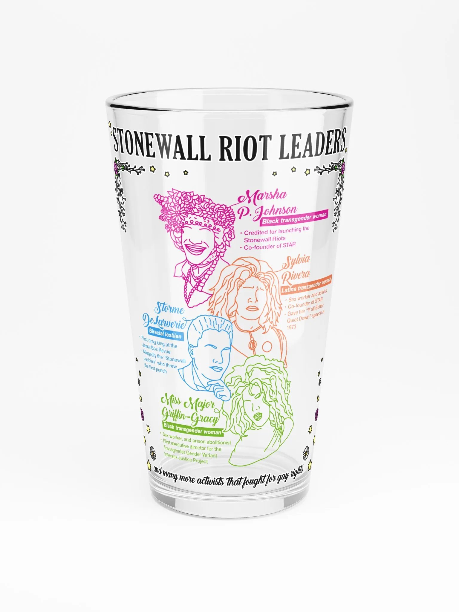 Pride is a Riot Glass Cup product image (3)