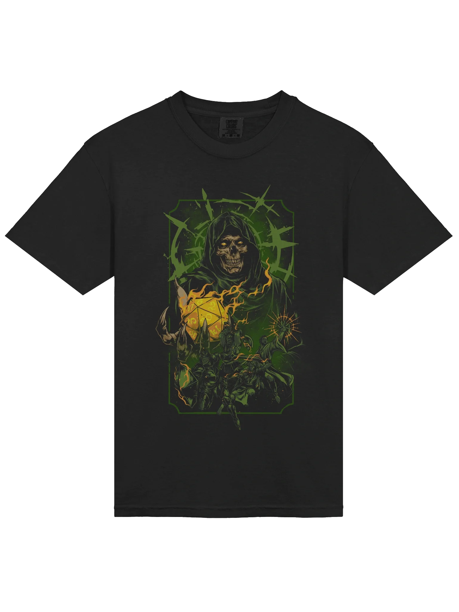 Death Saving Throws Tee (no text) product image (4)