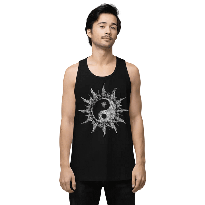 Yin Yang Sun Men's Tank Top product image (1)