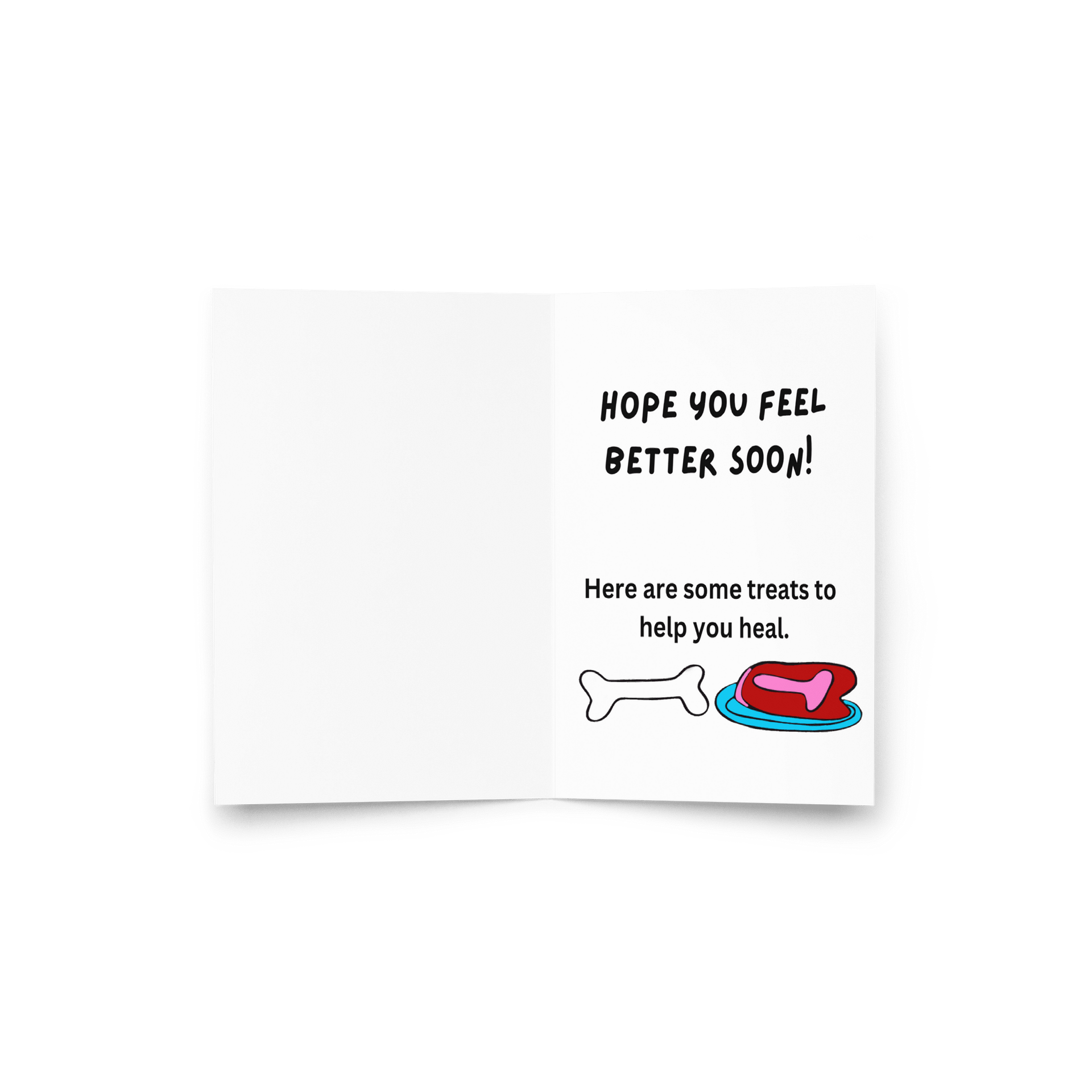 “Sorry You’re Having a Ruff Day” Dog Greeting Card – Cute Pun Card for Encouragement product image (3)