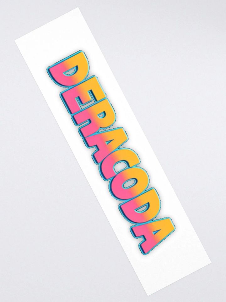 Deracoda Basic Logo Kiss-Cut Sticker product image (2)