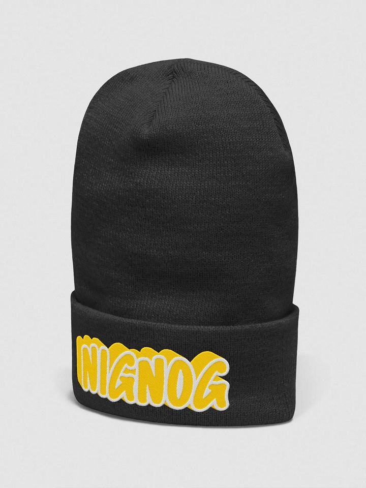 YELLOW NigNog Beanie product image (2)