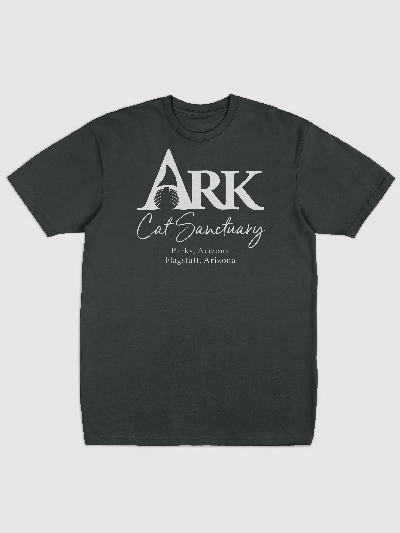 Ark Black 100% Cotton T-shirt - Large Front Logo product image (1)