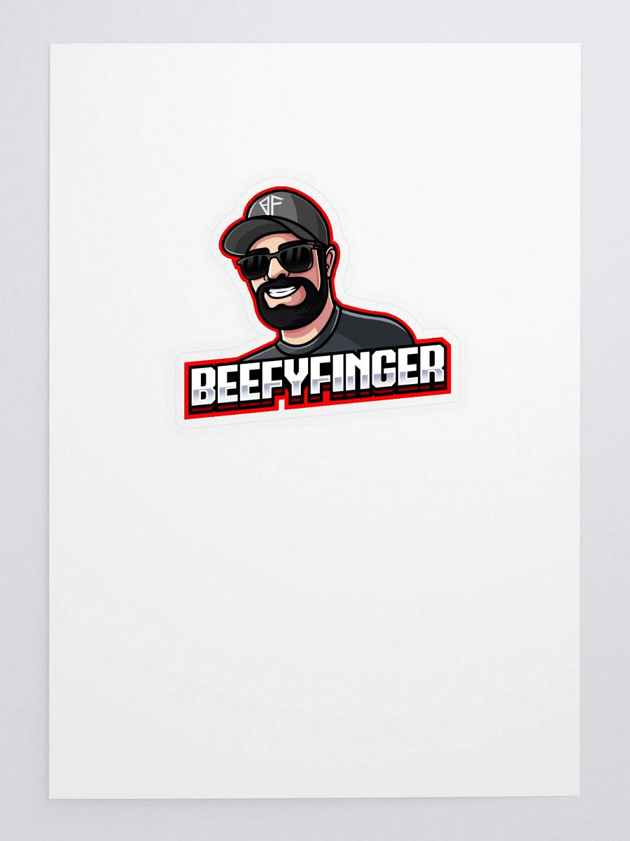 Beefy Finger Signed Stickers product image (3)