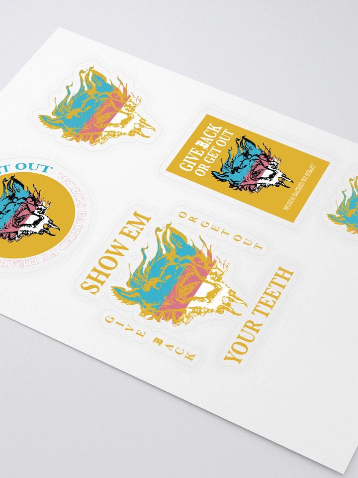 S.E.Y.T. sticker set 2 product image (2)