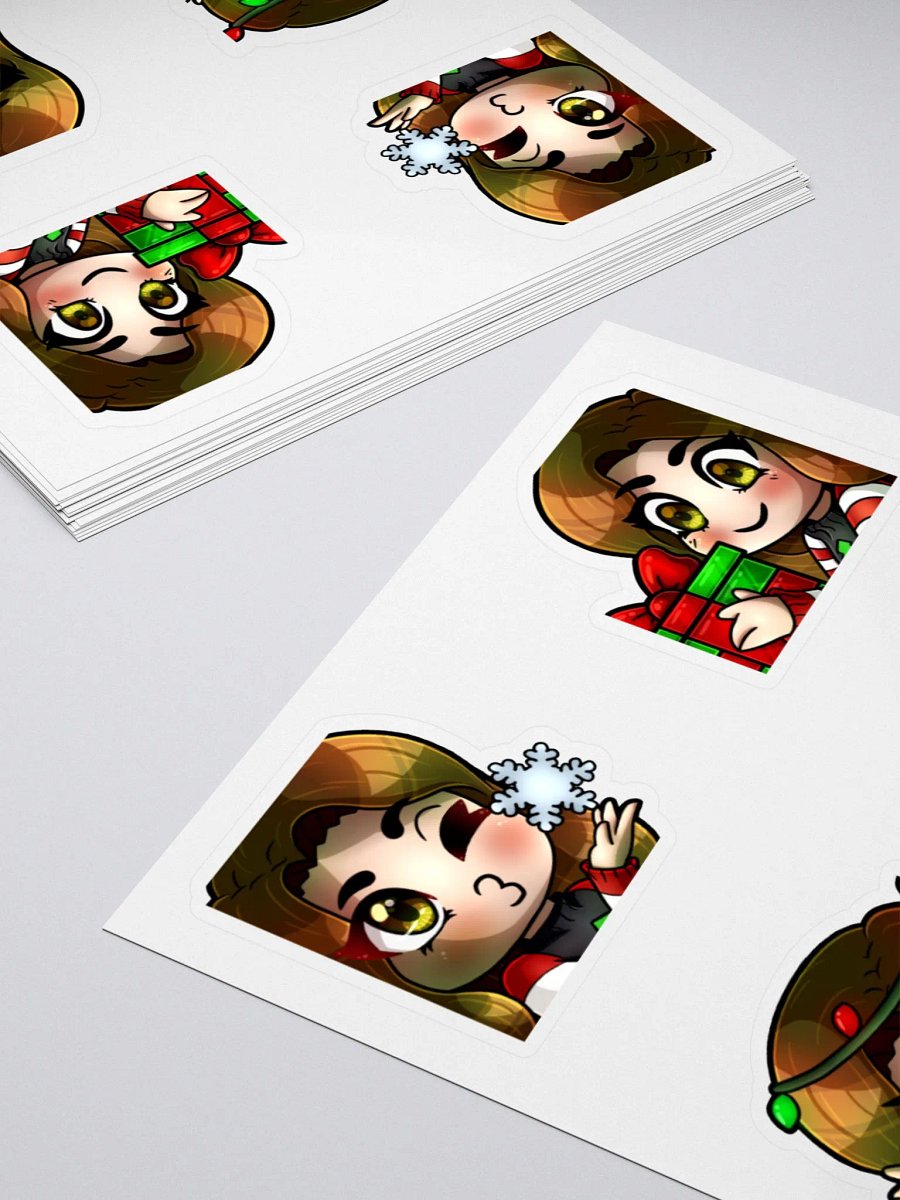 Dahlia Holiday Stickers product image (4)