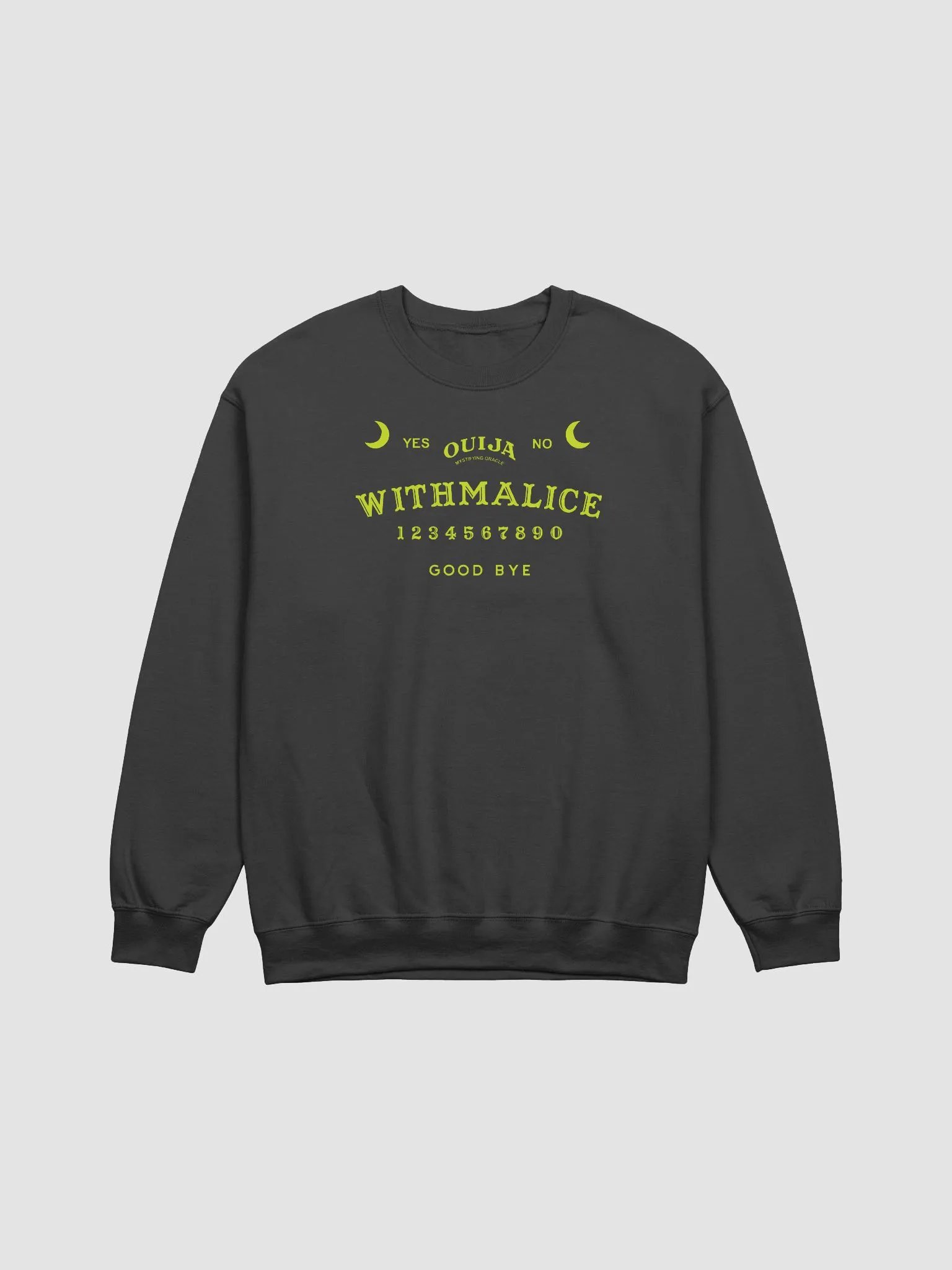 summoning withmalice sweatshirt - green product image (2)