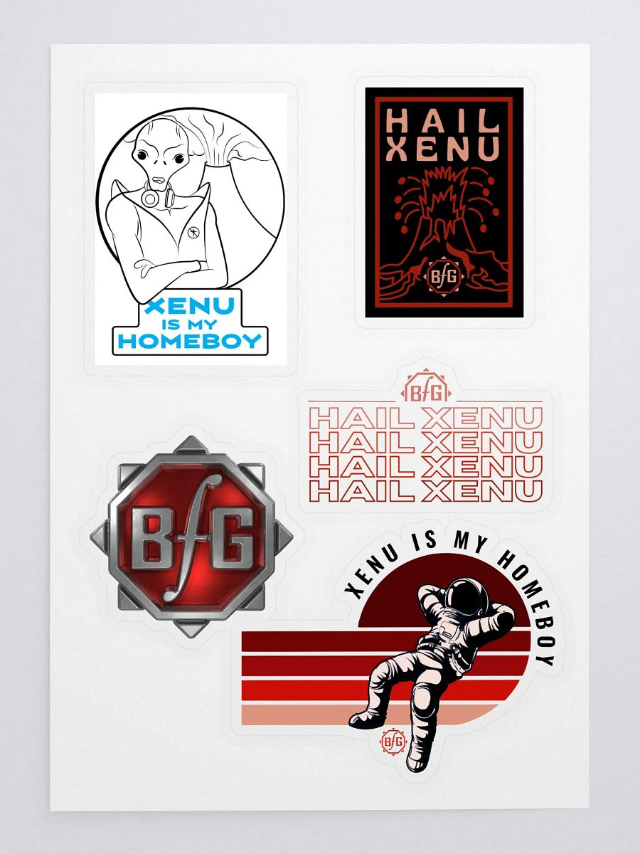 BFG Multi-Sticker Pack product image (3)