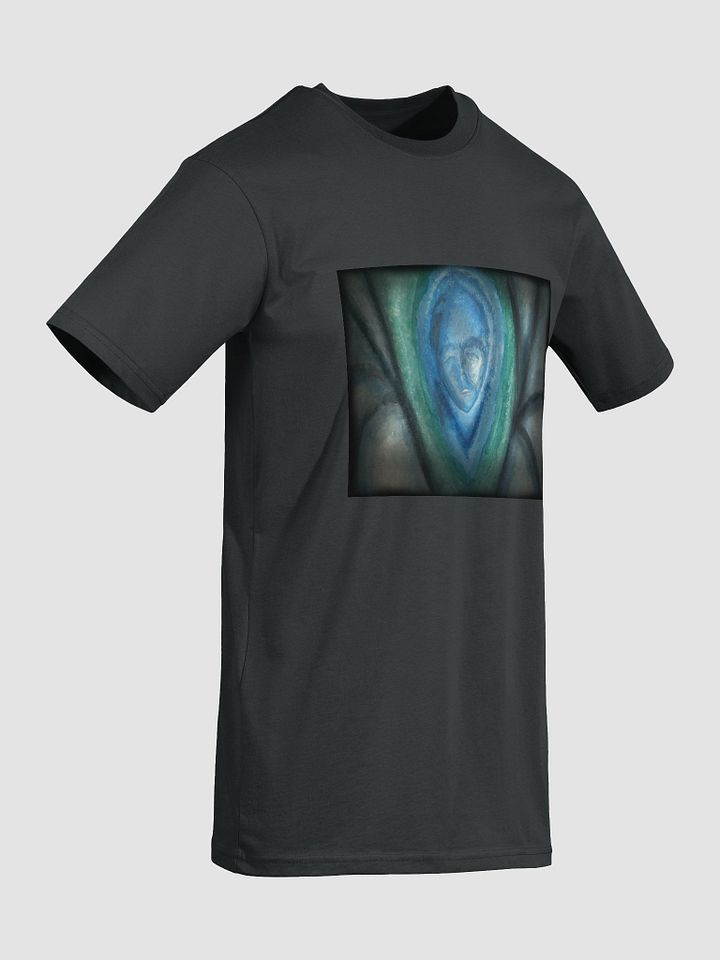 Dreamlike Blue Abstract Face Tee product image (2)