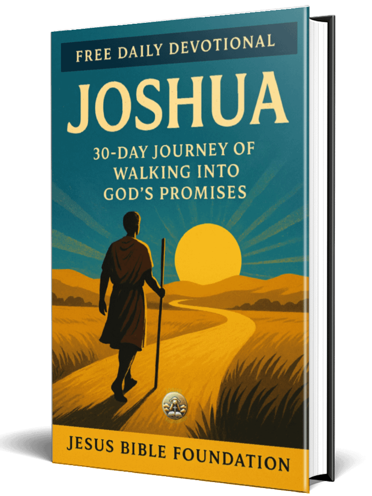 Free Daily Devotional – Joshua: A 30-Day Journey of Courage, Obedience, and Possessing God’s Promises product image (1)