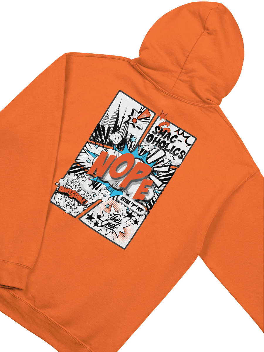 Explosive Orange NoPe Shac-oholics Hoodie product image (4)