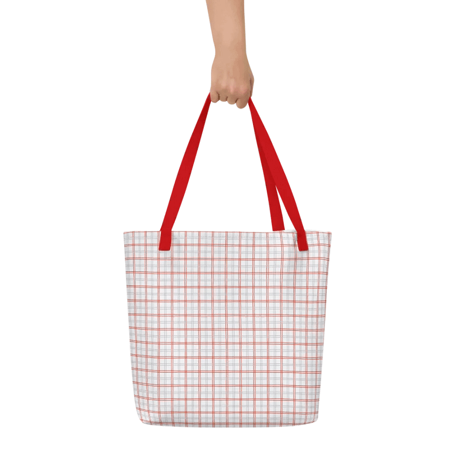 Christmas Plaid Tote product image (6)