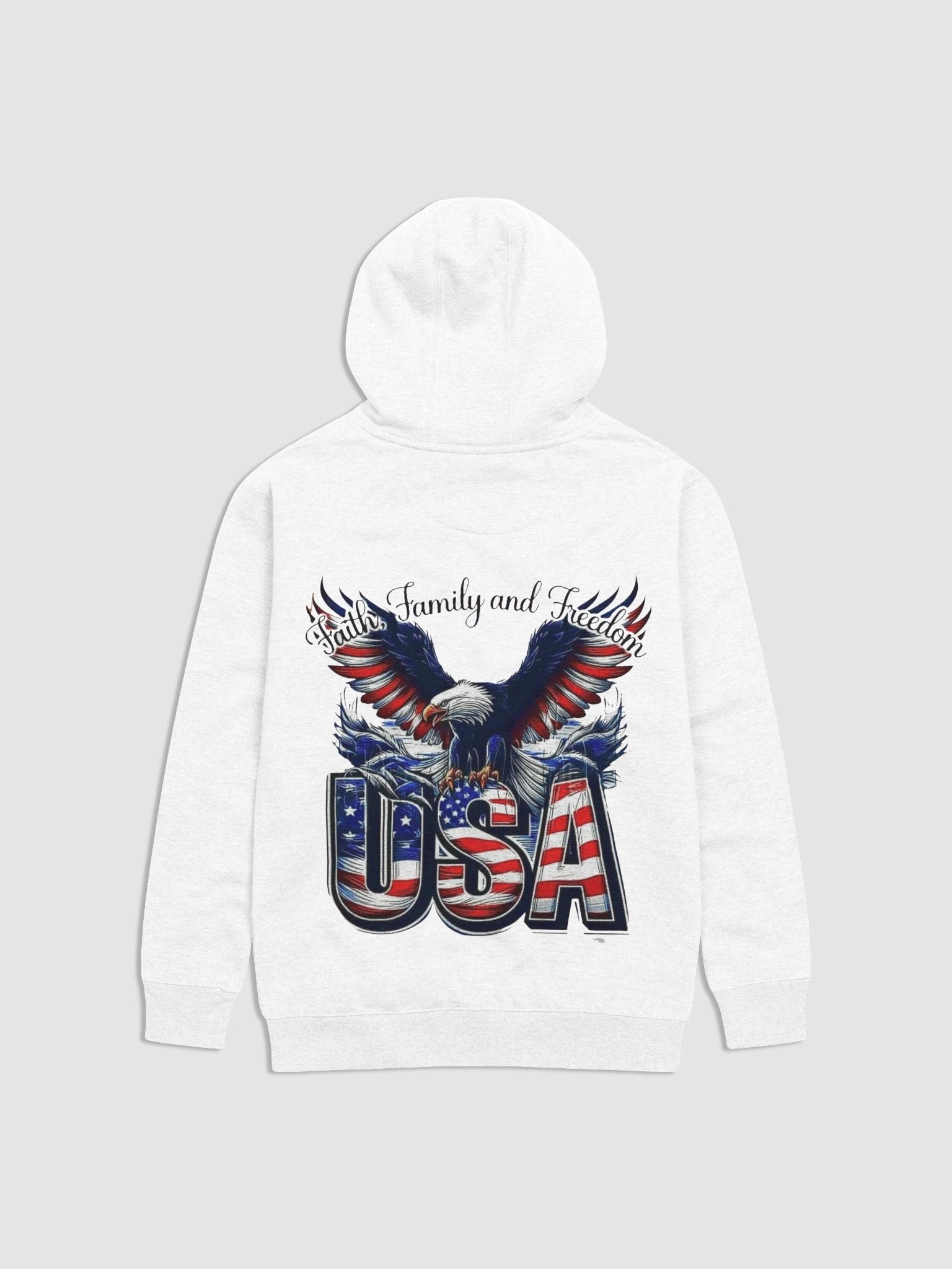 Patriotic Freedom Eagle Hoodie product image (1)