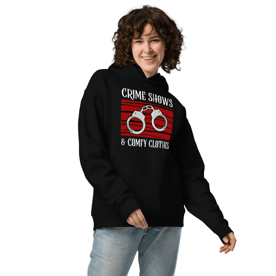 CrimeClothes Crime Shows and Comfy Clothes Premium Oversized Hoodie product image (5)