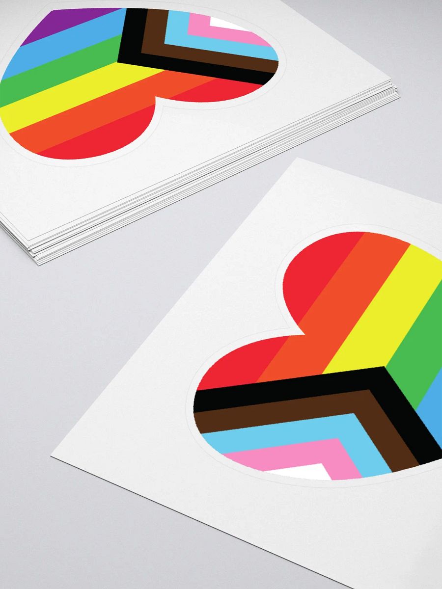 Rainbow Progress Heart product image (4)