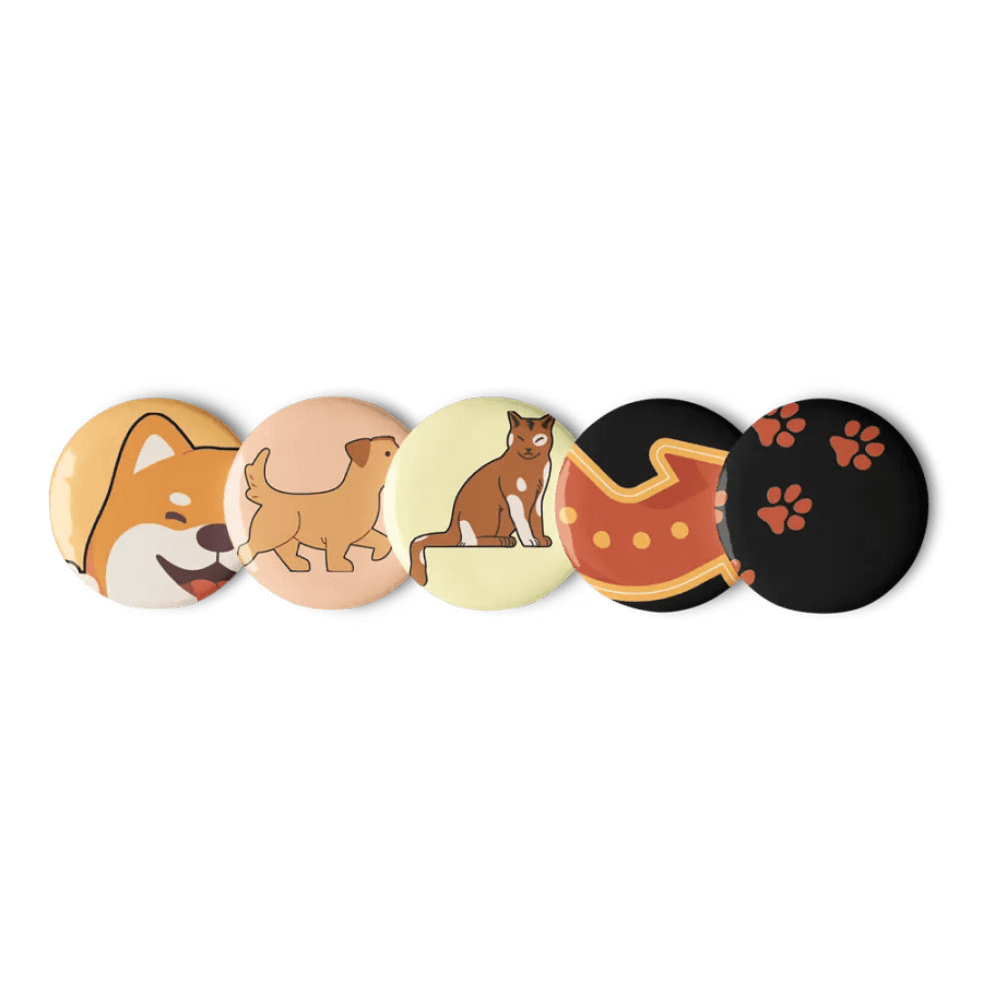 "Pause for a Cause" pins product image (5)