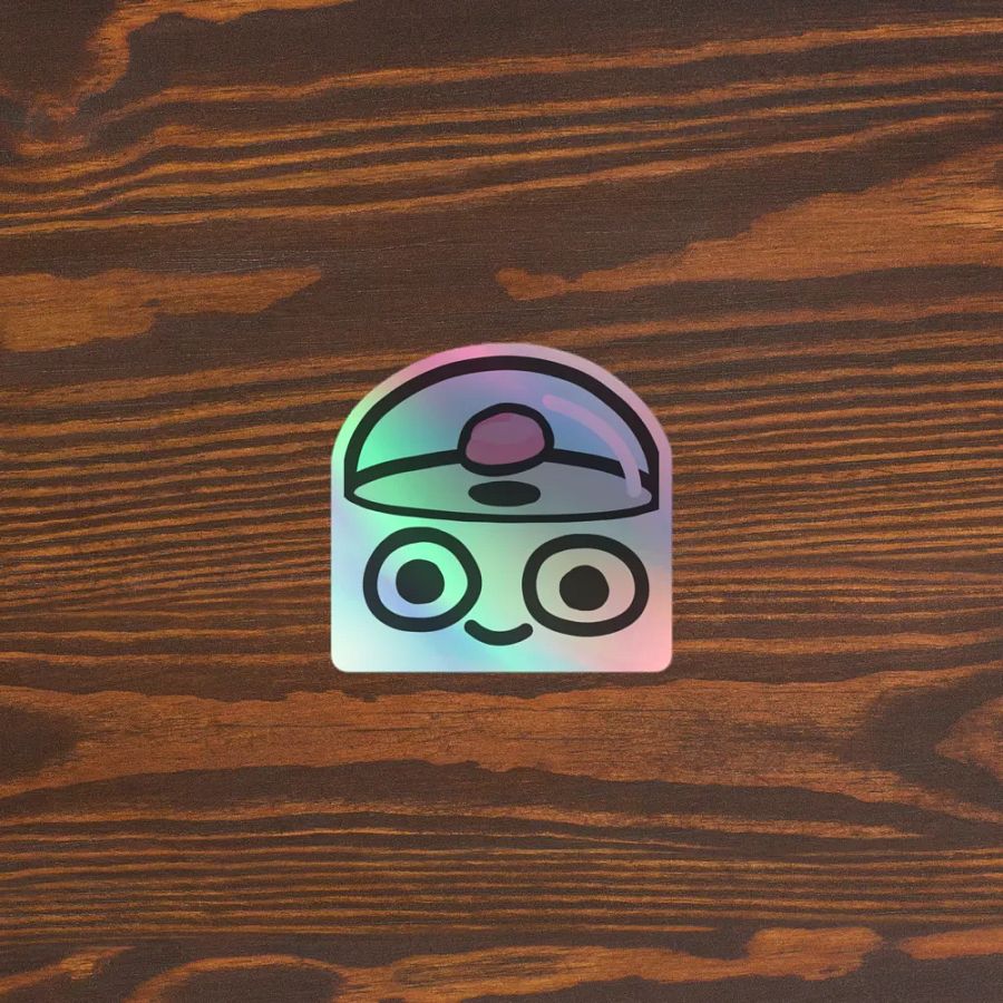 Brain Sticker (holo) product image (3)