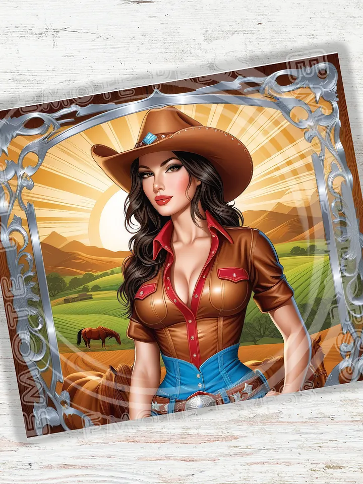 Beautiful Cowgirl 20 oz Stainless Steel Tumbler - V1 product image (2)