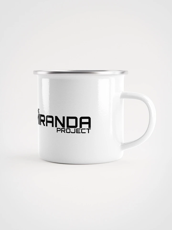 The Miranda Project Logo Enamel Mug product image (1)