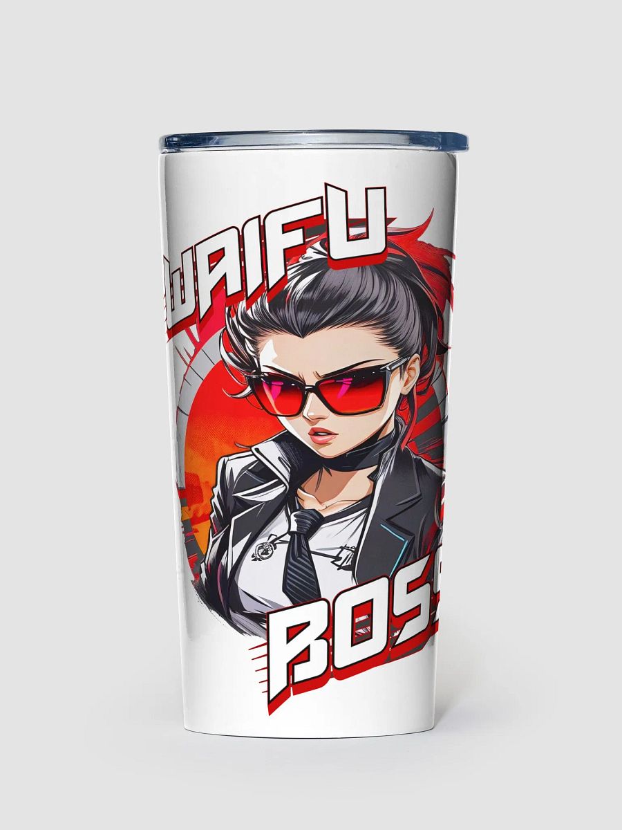 Waifu Boss 20 oz oz Stainless Steel Tumbler - v1 product image (1)