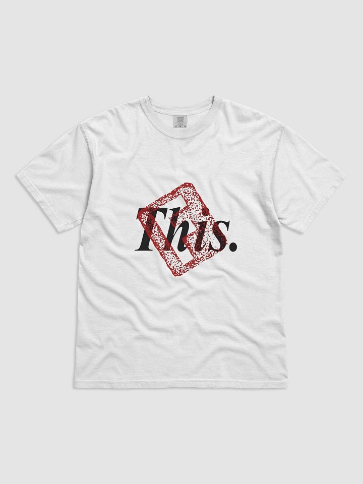 Tilted Cube Comfort T-Shirt product image (4)