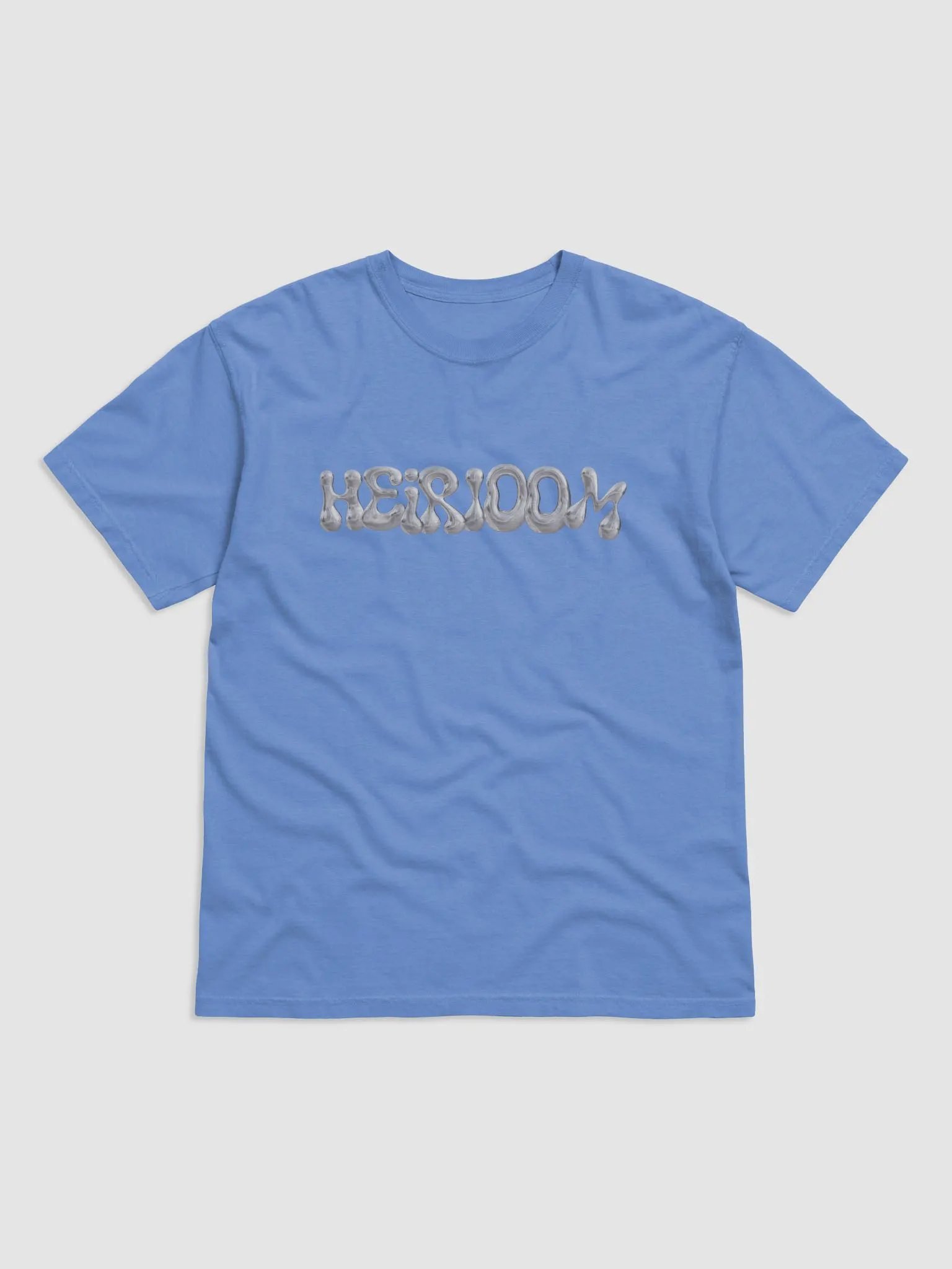HEIRLOOM BLUE CHROME TEE product image (1)