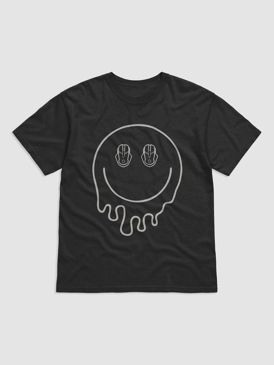 Drip Smiley Face T-Shirt (White) product image (1)