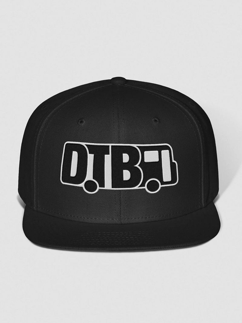 Digital Tour Bus Snapback Hat