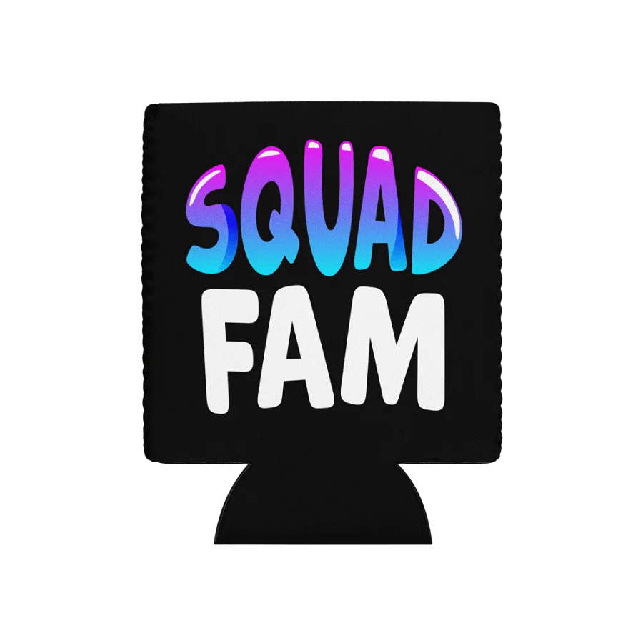 SQUAD FAM DRINK KOOZIE product image (1)