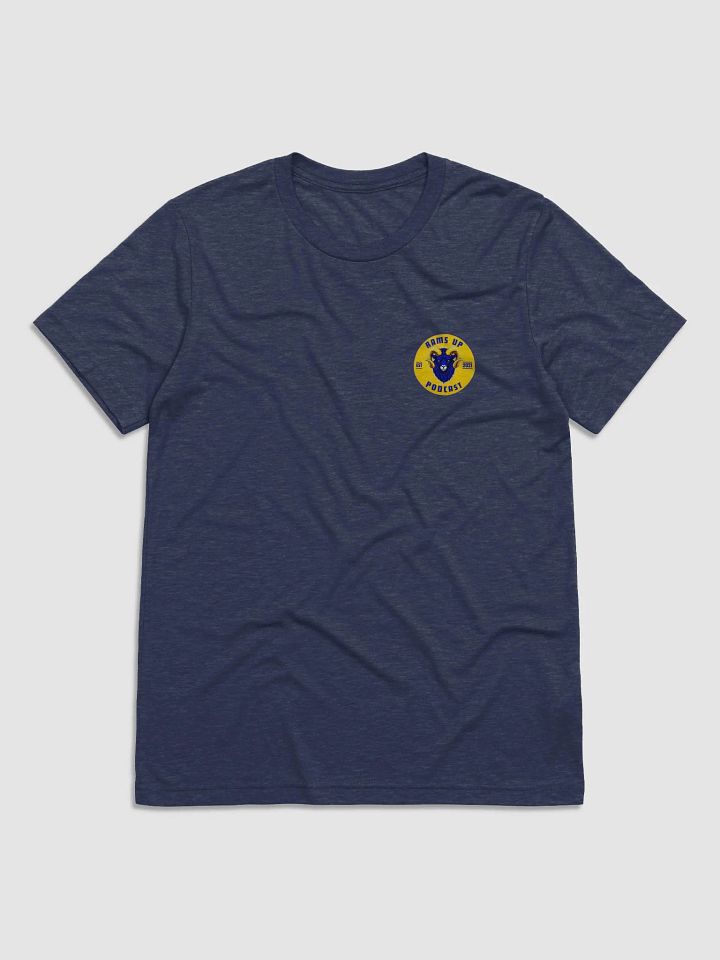 Rams Up Tri-blend T-Shirt with Angry Ram Logo product image (1)