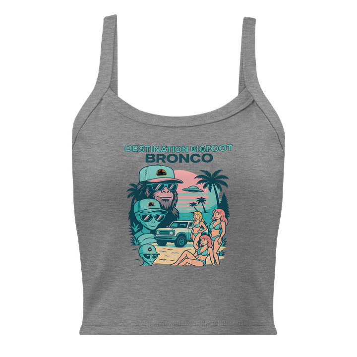 Destination Bigfoot Bronco Best Friend's Women's Sunset Tank (Multiple Colors) product image (3)