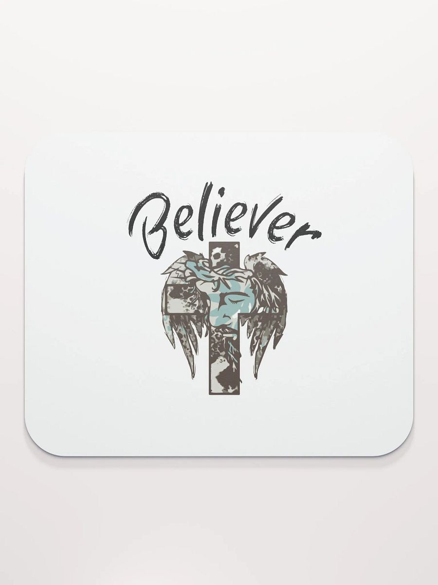 BELIEVER FAITH Winged Serenity Mouse Pad product image (2)