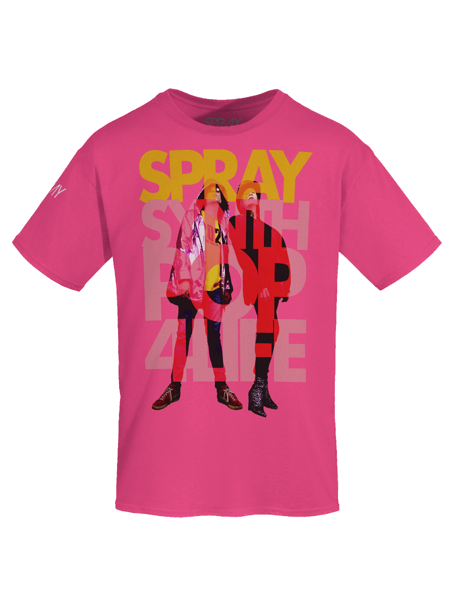 SPRAY - Synth Pop 4 Life T-shirt product image (7)